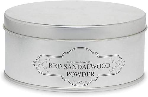DX Rotes Sandelholz-Pulver für alle Hauttypen (Raktha Chandan), 100 g