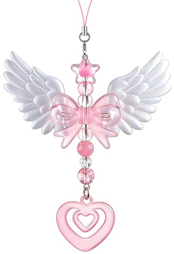 Herz Schleife Rosa Handykette Perlen Kurz Herzen Handy Kette Perlen Schleifen Handgelenk Süßer Handyband Acryl Handyanhänger Mädchen Asthetische Schlüsselband Mit Perle Handyschlaufe Taschenanhänger