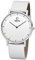 Obaku Denmark Flache Herrenuhr mit Lederband 40 MM V143XCWRW