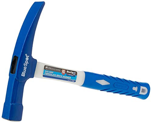 Blue Spot Tools 26566 Fiberglas Brick Hammer, 24 Oz, blau