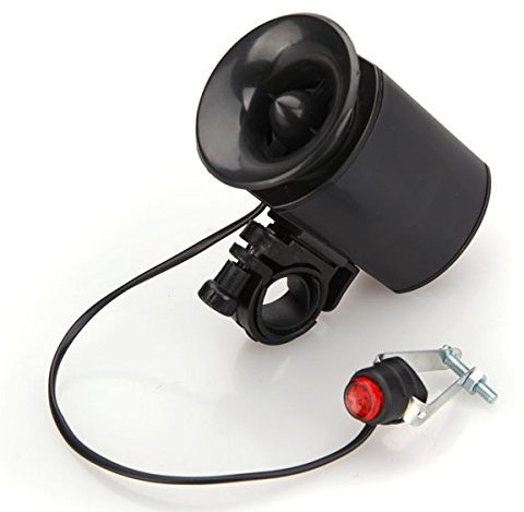 Alamor 7 Sounds Ultra-Laute Elektronische Fahrradglocke Fahrrad Horn Sirene