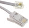 kenable 4 Wire BT Plug to RJ11 Crossover Telephone Cable 10m [10 metres]