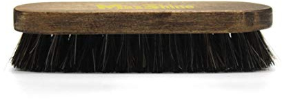 Maxshine Natural Fine Horse Hair Soft Cleaning Brush for Car Detailing Carpet Upholstery (Small)