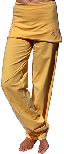 ESPARTO Yogahose Sooraj - das Original in Bio-Baumwolle Mangogelb M