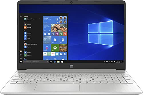 HP 15S-FQ1002NA 15.6 FHD Laptop, Core i5-1035G1 (4Cores, 3.6GHz), UHD Graphics, 8GB DDR4, 256GB SSD, Free Upgrade to Windows 11 Pro – UK Keyboard Layout (Plain Boxed) (Renewed)