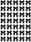100 Pieces 3D Nail Bowknot, Mini Butterfly Bow Ties Nail Charms, Flatback Nail Art Resin Decoration for Nail Manicure Accessories Women Girls (Black)