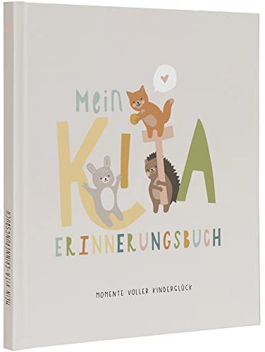 Odernichtoderdoch Kita-Erinnerungsbuch | Erinnerungsalbum für Kindergarten-Kinder | Für Fotos & Geschichten | Ideales Kita Start Geschenk | Hardcover