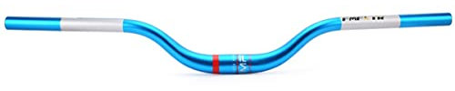 LHHL 31,8 mm Mountainbike Schwalbe Lenker 720 mm Mountainbike Lenker Aluminiumlegierung MTB Lenker Rise 60 mm (Farbe: Blauw, Größe: 720 mm)