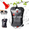Gohytal 20l Solar Dusche Tasche, Tragbare Outdoor Warmwasser Duschsack Solar-Campingduschtasche Tragbare Solar Heizung Tasche mit Duschkopf Solardusche Camping für Outdoor Camping Wandern Dusche