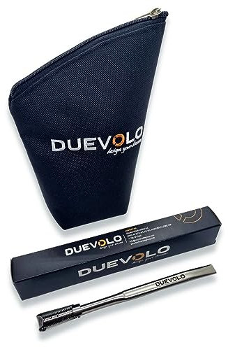 DUEVOLO Edelstahl Mate Container Moderner Yerba Mate Kürbis mit herausnehmbarer Bombilla für einfache Reinigung