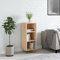 BaraSh Sideboard Sonoma-Eiche 34,5x32,5x90 cm Holzwerkstoff Buffetschrank Vitrinenschrank Industrial MöBel