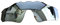 Polarlens Verres polarisés de remplacement pour Oakley Radar EV Path – Compatibles avec les lunettes de soleil Oakley Radar EV Path (argent)