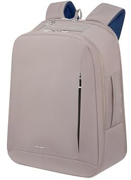 Samsonite Guardit Classy - EasyJet Kabinentasche 34 x 20 x 45 cm, 27.5 L, 0.70 kg, Handgepäck, Flugzeug Rucksack M Underseater, Grau (Stone Grey)