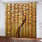 Schlafzimmer Vorhang Polyester 2 Stück Ösenvorhang Blickdicht Vorhänge Abstrakte Goldene Bäume Gardinen 3D Druck Verdunkelung Vorhänge Für Kinderzimmer Wohnzimmer Restaurant Fenster 150 X 16-1A1K4D8O7