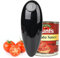 One Touch Electric Can Opener - Automatic Can Openers with Smooth Edge, Free Handheld Electric Can Opener for Kitchen, Seniors (Black)