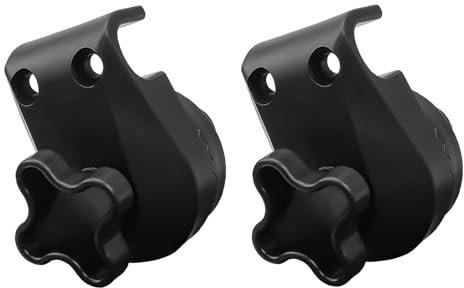 2 Pcs Garden Swing Plastic Fittings - Porch Patio Swing Frame Parts to Attach Canopy Frame to Swing Frame. Suitable for Outdoor Patio Swings Canopy Replacement, Compatible with Diameters 20-23mm.