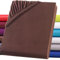 Spannbettlaken 140x200cm Mit 30 cm Tiefer Tasche,Atmungsaktiv, Leicht, Weich & Knitterfrei Bettlaken 140160x200 Für Boxspringbett, Maschinenwaschbar,100% Mikrofaser-Spannbetttuch(Braun, 140-160x200cm)