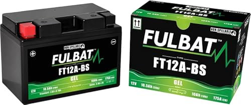 FULBAT BATTERIE MOTO FULBAT MF FT12A-BS 12V 105AH 175A