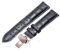 TVKSIPAR Echtes Lederarmband passend for Tissot passend for Le Locle T41 T006 PRC200 Uhrenarmband 18 19 20 21 22 mm Handgelenkgürtel Armband 1853 Uhrenarmband(Black gold clasp,18mm)
