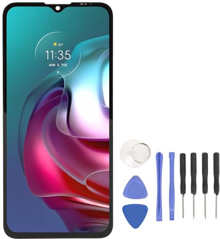 Masyrt Pantalla LCD táctil 3D de repuesto de 6.5 pulgadas, compatible con Moto G30 G20 XT2129 XT2128, kit de montaje digitalizador