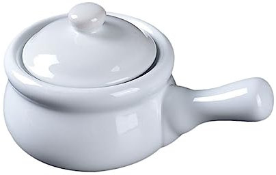 Cabilock Cazuela De Cerámica Para Guisar Olla Para Sopa Doméstica Utensilios De Cocina Calentamiento Uniforme Agarre Cómodo Para Calentar