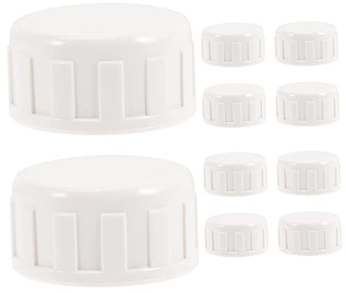 POPETPOP 10stücke Pvc Fitting Saver Innengewinde Sprinklerkappe Pvc Adapter Versorgung Innenrohrdurchmesser Für Kaltwassersysteme Bewässerung Anlagen Schwimmbäder Außenanwendungen