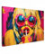 MuchoWow© Wandbilder Groß 120x80 cm XXL Wohnzimmer Wanddeko Schlafzimmer Zimmerdeko Wandgemälde Zimmer Deko auf Wand Dekoration Wall Art Sonnenbrille - Rosa - Frau - Strohhalm