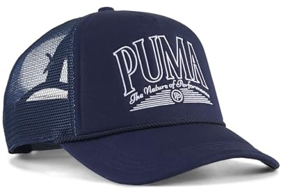 PUMA Erwachsene Vintage Trucker Cap OneSize, Navy Blue