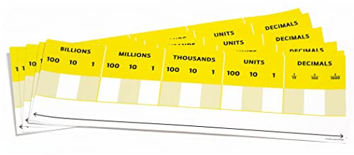 Desktop Place Value Cards