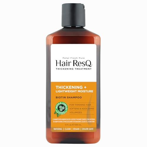 Petal Fresh – Hair Rescue Haarverdichtung Behandlung Biotin B-Komplexes Shampoo für trockenes Haar – 12 fl. oz