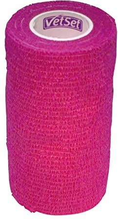 Other VETSET WRAPTEC COHESIVE BANDAGE 100MM, Clear
