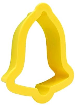 Decora 0255130 Tagliapasta Campana, In Plastica, Perfetto per Creare Decorazioni in Pasta di Zucchero o di Gomma, Made in Italy, Design originale. Confezione da 1 pezzo.