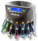 Monepass Europe – Euro Münzzähler/Münzsortierer – Premium Edition – Geldzählmaschine 300 Münzen/Min. Münzrollen-Adapterset enthalten. 2 Jahre Garantie. Ref MP355TBD