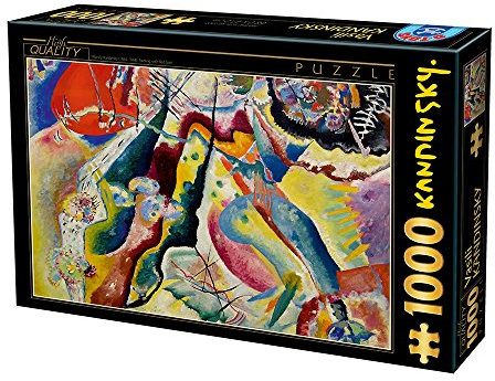 Unbekannt KA02 Puzzle 1000 Teile - Kandinsky Vassily: Painting with Red Spot