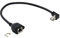 CERRXIAN Câble d'extension réseau Ethernet blindé Cat6 RJ45 mâle vers femelle 11,8 (angle droit)