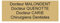 plaque ou etiquette boite aux lettres 4 lignes - or 100x40mm
