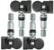 4x RDKS TPMS Reifendrucksensoren Metallventil Grau Kompatibel mit Ford Focus IV Kuga S-Max