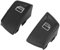 Elektrische Fensterheber Autofenster Schalter Auto Fensterschalter Button Cap Abdeckungen Fensterheber Abdeckungen 2PCS Autofensterschaltertaste für Vito Viano W639 Sprinter II 906 2003-2013 807