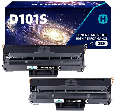 Hyggetech MLT D101S Toner Compatible Replacement for Samsung MLT-D101S D101S Toner for Samsung ML-2160 ML-2165 ML-2165W ML-2168 SCX-3400 SCX-3400F SCX-3405 SCX-3405F SCX-3405FW SCX-3405W SF-760P