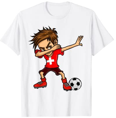 Schweiz Fußball Trikot - Switzerland Fußball Junge T-Shirt