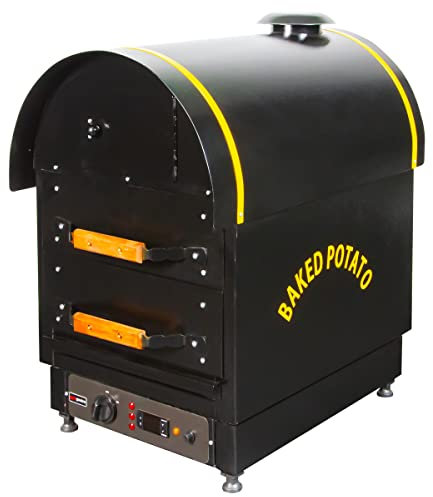 GGM Gastro | EKOE2D | Elektro Kumpir Kartoffelofen - digital - 3kW - mit 2 Schubladen