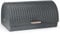EHC Bread Bins for Kitchen, Bread Box with lid, Kitchen Storage Bin, Bread Container, Grey, VENTILATED Back to keep Contents Fresher for longer