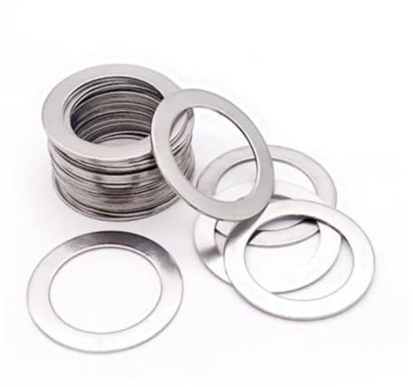 10 Stück Edelstahl-Unterlegscheiben, hochpräzise Dichtung, ultradünne Unterlegscheiben, M20, M22, M25, M28, M30, Dicke 0,1 mm, 0,2 mm, 0,3 mm, 0,5 mm, 1 mm (Color : Thickness 1mm, Size : 20x25)