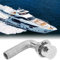 Boat Fuel Tank Vent, 90° Boat Fuel Tank, Universal Boat Fuel Vent,Boat Gas Tank Vent 316 Stainless Steel Corrosion Resistance for 5/8in Hoses Yacht Marine