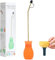 DustFlux Grand plumeau en forme de terre de diatomée avec applicateur de poudre pour jardin et ampoule avec long tube en cuivre pour traitement des insectes d'intérieur et d'extérieur - 236,8 g