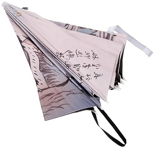 GALPADA Uv-schutz Regenschirm Hut Für Erwachsene Einstellbare Faltbare Und Regenschirm-kopfbedeckung Mit Elastischem Band Für Outdoor-aktivitäten Und Teepflücken