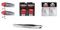 Zippo Feuerzeug Zubehör (ReLife) Set 2 inkl. 2X Zippo Watte, 2X Zippo Docht, 2X Zippo Feuersteine und 1x Marken Pinzette von sunmondo für leichteres wechseln des Dochtes