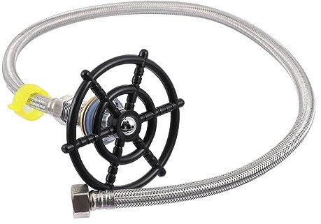 Angoily 1ensemble Rinceur De Verre Automatique Acier Inoxydable Lave-tasses Pratique Pour Bars Et Cafés Avec Tuyau Cuivre Nettoyage Rapide Verres Et Bouteilles