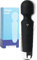 MySecretCase Vibratoreper Donna Professionale - Massaggiatore Magic Wand per Donne, Vibratore Massaggio Muscolare, Sextoys Per Coppia Morbido e Piccolo, Vibratoriper Coppie in Silicone (Nero)