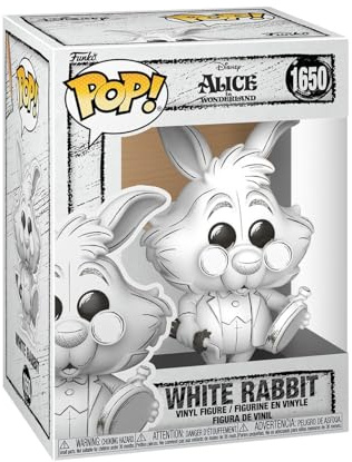 Funko Pop! Disney: Sketched - Alice in Wonderland - White Rabbit - Vinyl-Sammelfigur - Geschenkidee - Offizielle Handelswaren - Spielzeug Für Kinder und Erwachsene - Cartoon Fans